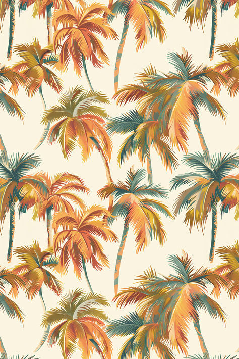 Palm trees on a bright background. Reminds me of that wonderful vacation. . . . . . . . orange palm, hawaiian pattern, exotic pattern, vacation, tropical pattern, exotic tree, coconut tree, summer, orange and yellow, all over print, holiday pattern, palms, patterncabinet, pattern cabinet, redbubble products Beach Patterns, Boom Town, Summer Orange, Vacation Tropical, Hawaiian Pattern, Palm Tree Pattern, Bright Background, Florida House, Redbubble Products