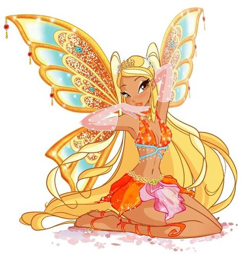 Winx Stella Transformation, Winx Club Stella Enchantix Art, Stella Enchantix Art, Winx Enchantix Art, Stella Enchantix Winx Club, Wind Club, Stella Winx Club, Winx Club Stella, Winx Cosplay