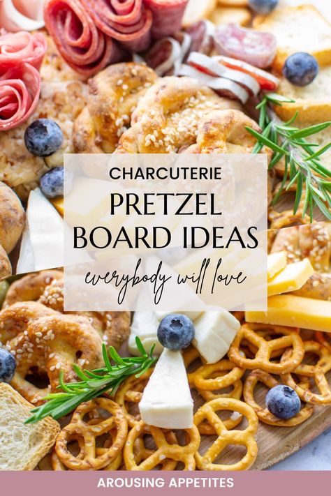 It's a tasty and visually stunning way to enjoy your favourite healthy cured meats. Pretzel Board Display, Pretzel Board Ideas, Soft Pretzel Charcuterie Board, Soft Pretzel Board, Pretzel Charcuterie Board Ideas, Pretzel Platter, Pretzel Charcuterie Board, Pretzel Charcuterie, Pretzel Board