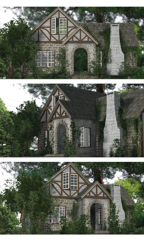 Cottage House Bloxburg, Bloxburg Cottage House Ideas, Bloxburg House Plans, Bloxburg Realistic House, Realistic Bloxburg House, Cottage Core Bloxburg House, Cottage Layout, Bloxburg Cottage, Bloxburg House Builds