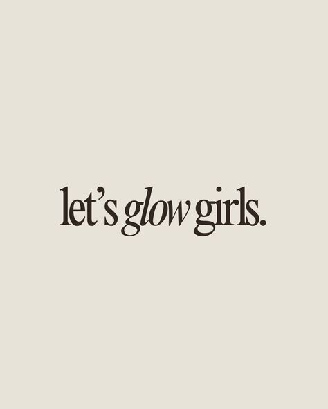 let's glow girls.   spray tan quote, spray tan artist quotes, spray tan, spray tan, tanning, spray tans artist Esthetician Filler Post, Tanning Logo Design, Esthetician Appointments Available, Trendy Salon Names, Spray Tan Pop Up Event, Instagram Captions For Estheticians, Spray Tan Lines Aesthetic, Botox Sayings, Spray Tan Logo Design