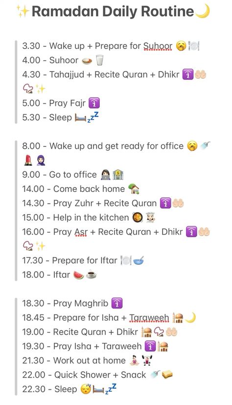 Ramadan Daily Routine dailyplanner #plannerdeestudosparaimprimir #smartphoneplanner🌟 Routine Planner Islam, Ramadan Daily Routine, Islamic Daily Routine, Ramadan Plan, Ramadan Routine, Aesthetic Daily Planner, Daily Planner Ideas, Student Daily Planner, Daily Planner Templates