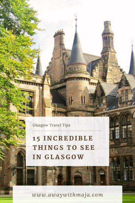 How to Spend 48 Hours in Glasgow - Away With Maja Things To Do In Glasgow, Uk Travel Itinerary, Visit Glasgow, Glasgow Travel, Scotland Vacation, Visit Edinburgh, Glasgow City, United Kingdom Travel, Cruise Destinations