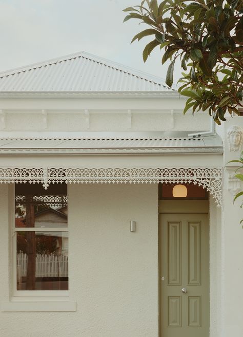 Workers Cottage, West Australia, Timber Architecture, Cottage Exterior, Contemporary Cottage, The Local Project, White Cottage, Classic Architecture, House Paint Exterior