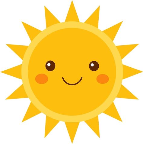 Water Park Ideas, Sun Emoji, Sun Cartoon, Sun Clip Art, Sun Template, Emoji Cute, Art Soleil, Sun Clipart, Free Printable Clip Art