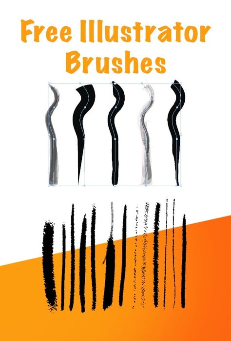 Croquis, Brushes For Illustrator, Illustrator Brushes Tutorial, Brush Illustration Design, Illustrator Brushes Free Download, Adobe Illustrator Drawings, Adobe Illustrator Free Download, Vector Drawing Illustrators, Illustrator Brushes Free