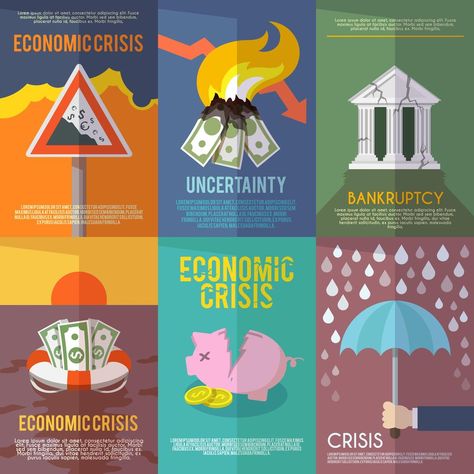 Economic Crisis Poster Economics Poster, Poster Making Ideas, Issues In Society, Conference Poster, Economic Crisis, Outline Illustration, Financial Crisis, Man Illustration, Background Drawing