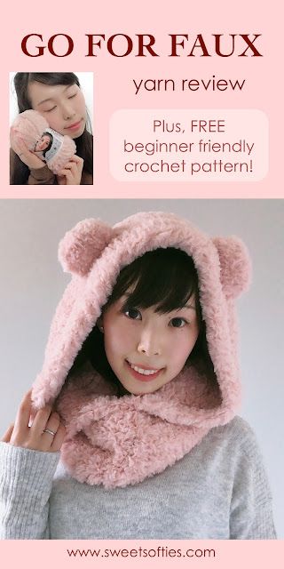 Fluffy Yarn Projects, Fluffy Yarn Crochet Projects, Fluffy Yarn Crochet, Fluffy Amigurumi, Fluffy Crochet, Crochet Diy Tutorial, Hoodie Scarf, Craft Crochet, Animal Bear