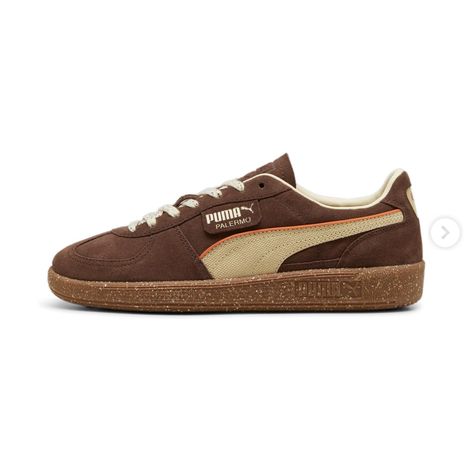 Brown Trainers, Puma Palermo, Men Coffee, Sneakers Puma, Espresso Brown, Hype Shoes, Puma Suede, Puma Sneakers, Brown Sneakers