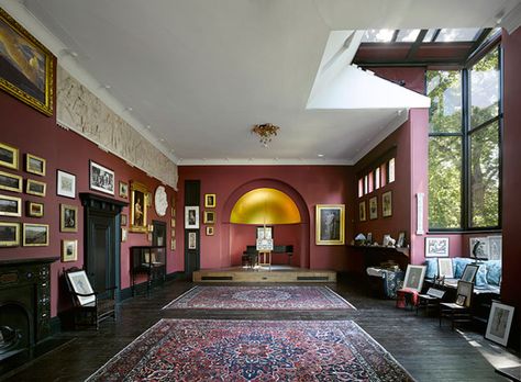 Leighton House Museum | Purcell Leighton House, Leighton House Museum, London Interiors, Frederic Leighton, Crafts Aesthetic, Hidden London, Incredible Architecture, Islamic Style, Islamic Tiles