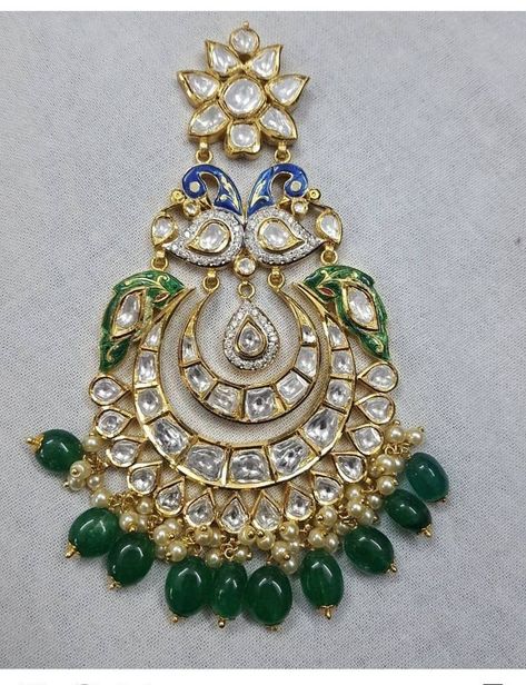 Rajputi Jewellery, Gold Jhumka Earrings, Pearl Necklace Designs, Real Gold Jewelry, Indian Jewellery Design Earrings, Antique Jewelry Indian, Bridal Fashion Jewelry, Polki Jewellery, Diamond Jewelry Designs