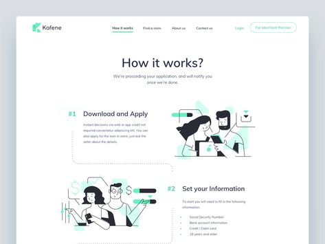 Kafene Landing page by Marta Fryga for tonik on Dribbble Steps Web, Business Landing Page, Ui Patterns, Website Design Layout, Web Inspiration, Daily Grind, Ui Inspiration, Web Layout, Website Inspiration