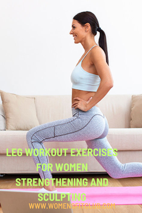 Step-by-step guide to leg exercises for women, featuring moves like squats, lunges, deadlifts, and step-ups. The post highlights a comprehensive routine designed to tone and strengthen the legs, improve lower body endurance, and build lean muscle, perfect for women aiming for sculpted, strong legs. Leg Exercises Gym, Leg Exercises Women, Leg Exercises At The Gym, At Home Leg Exercises, Home Leg Exercises, Leg Workout Exercises, Leg Exercises At Home, Exercises At The Gym, Leg Exercises For Women