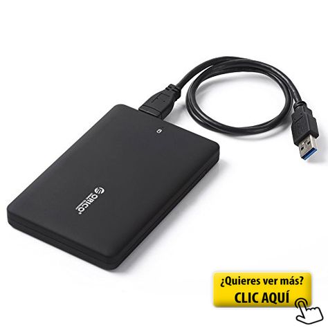 ORICO USB 3.0 Portable External Hard Drive Disk HDD Enclosure, 9.5mm & 7mm 2,5' SATA HDD SSD externo Caja con cable USB 3.0 #disco #externo Para ver oferta,  visitenos https://cadaviernes.com/ofertas-de-disco-duro-externo/ Hard Drive Accessories, Disco Duro, Hardware Software, Disk Drive, Hard Disk Drive, Personal Computer, Computer Hardware, External Hard Drive, Storage Devices