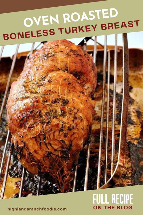 A simple oven roasted boneless turkey breast is a perfect way to enjoy turkey dinner without all the fuss. And perfect if you’re hosting a smaller group for Thanksgiving, or Christmas. A great option if you don’t want to bother with a whole turkey. Cooking turkey breast in the oven is a cinch. Let’s take a look. How To Roast Turkey Breast, Bake Turkey Breast In Oven, 6lb Turkey Breast In Oven, Roasting Bag Turkey Breast, Costco Turkey Breast Recipes, Boneless Turkey Breast Recipes Oven, Turkey Breast In The Oven, Butterball Boneless Turkey Breast Roast Crockpot, Butterball Boneless Turkey Breast