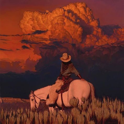 Mark Maggiori, Cassandra Calin, Western Artwork, Western Paintings, Western Life, Desert Painting, Cowboy Art, Sunset Painting, Limited Edition Art Print