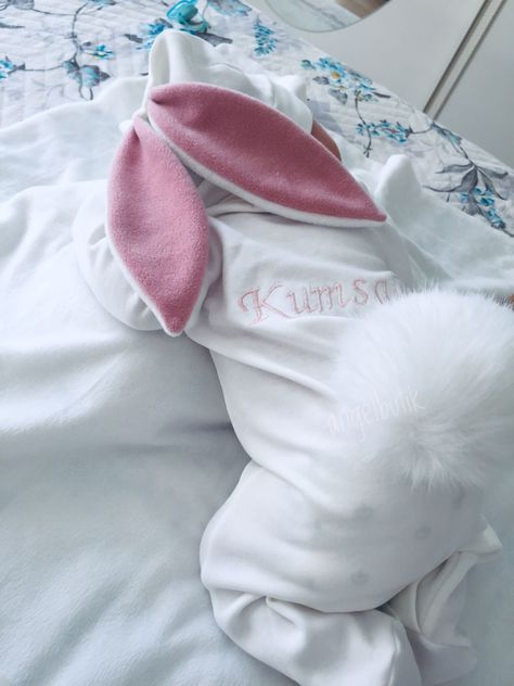 100% cotton tailormade baby bunny costume Newborn Clothes For Girl, Baby Bunny Costume, Baby Car Toy, Bunny Onesie, Bunny Hoodie, Kids Onesies, Future Mommy, Like A Mom, Newborn Hospital