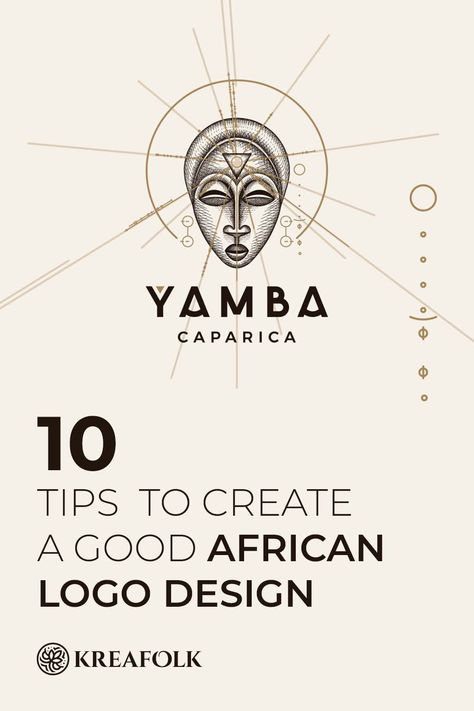 10 Tips to Create a Good African Logo Design  inspiration designspiration #editlogo #designblogger African Graphic Design, Business Logo Fonts, African Logo, Business Card Fonts, Best Fonts For Logos, Sewing Logo Design, Website Design Inspiration Business, Web Design Creative, Business Symbols