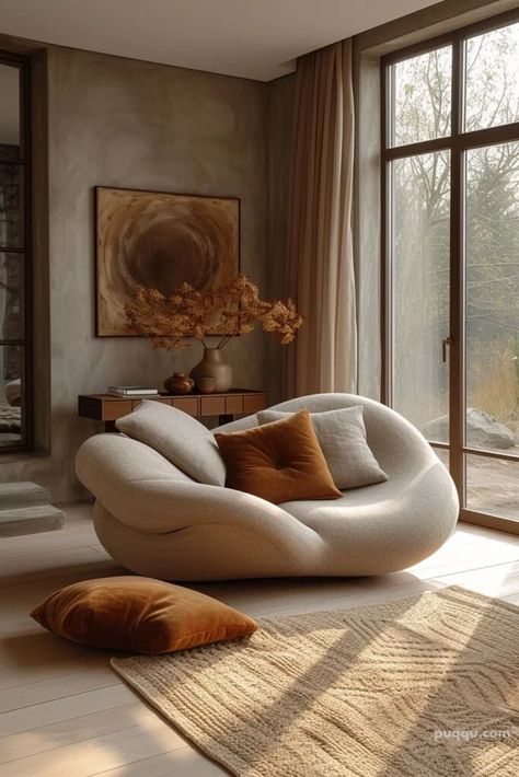 Danish Living Room Aesthetic, Sofa 2024, Cozy Sofa Aesthetic, Armchairs Living Room, Danish Living Room, Latest Sofa Designs, Sitting Room Chairs, Lounge Chairs Living Room, Cozy Sofa