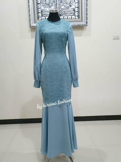 Outfit Mantai, Brokat Modern, Kebaya Modern Dress, Dress Kebaya, Modern Kebaya, Long African Dresses, Kebaya Dress, Ethnic Outfits, Muslimah Fashion Outfits