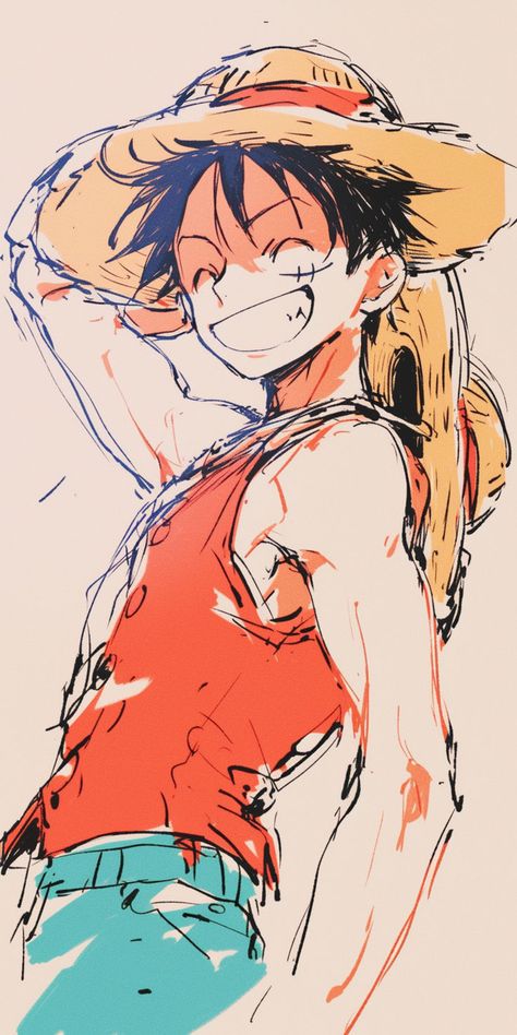 #anime #manga #wallpaper #cartoon #otaku #phonewallpaper #background #aesthetic #luffy #onepiece Luffy Sketch, Sketch Wallpaper, Wallpaper Cartoon, Studio Ghibli Characters, Manga Wallpaper, One Piece Series, One Piece Cartoon, One Peice Anime, Background Aesthetic