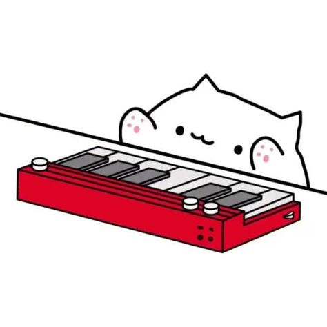 Piano Lover on Instagram: “✔ Please doubletab and tag a Friend below How Bongo Cat writes jams😂 🎥 @warmthrobot 👇 Tag a pianist *  Follow us @Piano._.Lover_ 💝 * 💕 Make…” Bongo Cat, Funny Songs, Cute Funny Cartoons, Funny Cartoon Gifs, Cat Meme, Funny Scenes, Happy Pills, Funny Cute Cats, Super Funny Videos