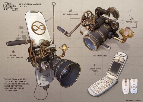 Feng Zhu Design, Feng Zhu, Steampunk Vehicle, Steampunk Artwork, Sci Fi Props, Props Concept, Arte Steampunk, Props Art, Building Concept