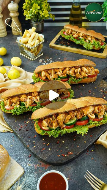 SooperChef on Instagram: "Subway Style Sandwich at Home by SooperChef 😍 - Chicken Sandwich Recipe  Follow: @sooperchef  Crave that Subway taste? Build epic deli sandwiches at home!   #subwayathome #Sandwich  #chickensandwich #foodstagram #eatingfortheinsta #delish #tasty #deliciousrecipes #foodcoma #foodchannel #pakistanifoodchannel #onlinecookingchannel #easycooking #easyrecipes #foodvideos #foodpassion #cookingvideo #cookingrecipe #foodies #foodgasm #sooperchefrecipe" Subway Sandwich Recipe, Subway Recipes, Subway Chicken, Chicken Breast Sandwich, Chicken Sandwich Recipe, Subway Sandwich, Subway Style, Deli Sandwiches, Chicken Sandwich Recipes