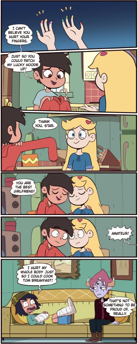 Star Vs Forces Of Evil Comic, Janna And Tom, Star X Tom Fanart, Jantom Svtfoe, Star Butterfly And Marco, Starco Fanart, Starco Comic, Old Disney Channel, Bd Art