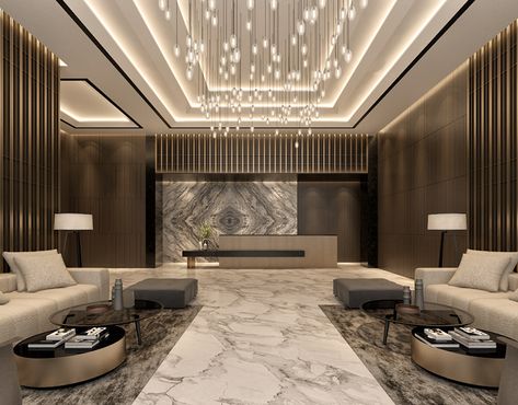 Luxury Lobby Design, Lobby Design Ideas, Hotel Lobby Interior Design, Luxury Lobby, Hotel Lobby Reception, Boutique Hotel Lobby, Hotel Lobby Lounge, Modern Hotel Lobby, Modern Lobby