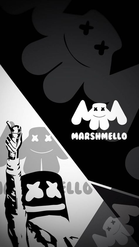 Marshmallow Wallpaper, Marshmello Wallpaper, Marshmallow Dj, Marshmello Face, Sleeping Outfits, Marshmello Dj, Marshmello Wallpapers, Amazing Wallpapers, Black Phone Wallpaper