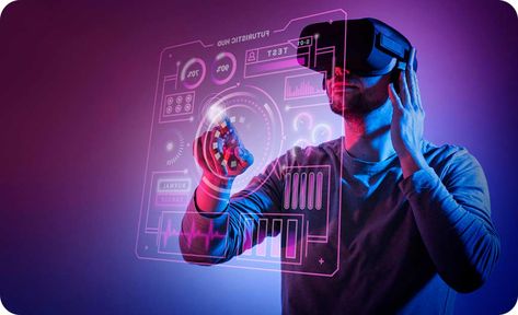 Virtual Reality Development Company - VR Services - Riseup Labs Kuantan, Virtual Reality Glasses, Vr Glasses, Block Chain, Manama, Technology Trends, Fly High, Blockchain Technology, Digital Transformation