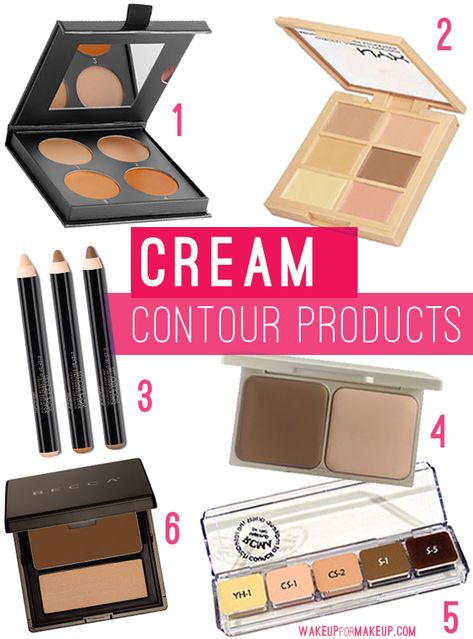 Best Cream Contour, Makeup Ideas Contouring, Cream Contouring, Contouring Products, Contour Products, Contour Tricks, Smash Box, Pure Makeup, Contouring Makeup