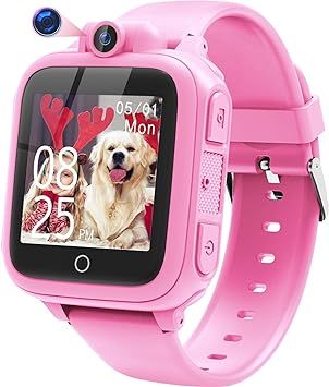 Amazon.com: Awatty Smart Watch for Kids Gift for Girls Toys Age 4-8 Birthday for Girls Kids Watch for 3 4 5 6 7 8 9 10 11 12 Year Old Girls(Pink) : Toys & Games Funny Puzzles, Game Camera, Game Watch, Kids Watch, Girls Toys, Kids Camera, Kids Game, Xmas List, Camera Video