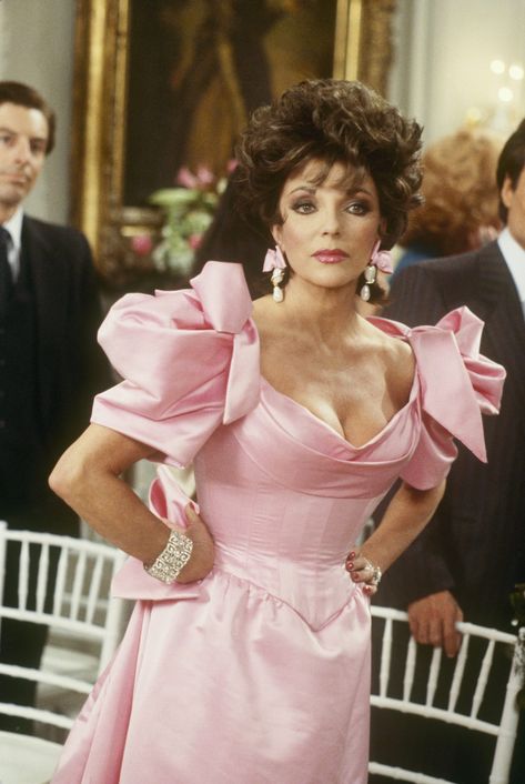 Dress 80s Style, Alexis Carrington, Poofy Sleeves, 80s Prom, Francoise Hardy, Joan Collins, Jane Birkin, 1980s Fashion, 80s Dress