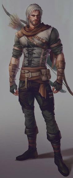 Fantasy Archer Male, Viking Character Design Male, Dnd Rogue Character Design, Warrior Character Design Male, Character Concept Art Male, Male Character Concept Art, Archer Male, Viking Character Art, Dnd Male Character