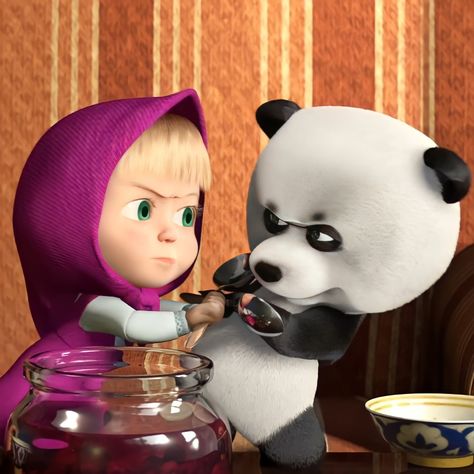 Panda Meme, Panda Icon, Bear Meme, Marsha And The Bear, Anuel Aa Wallpaper, Cherry Jam, Masha And The Bear, My Hero Academia Memes