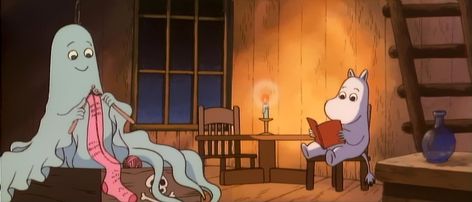 Anime gifs and movies | seinaet Moomin Valley, Tove Jansson, Cozy Evening, Over The Garden Wall, Old Cartoons, Vintage Cartoon, Love Bugs, Twitter Header, I Love Books