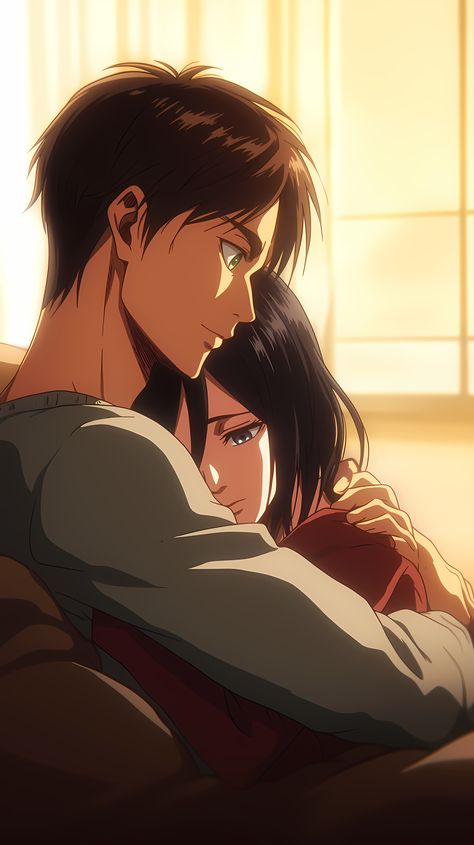 Mikasa Anime, Mikasa X Eren, Aot Wallpaper, Attack On Titan Series, Eren Aot, Attack On Titan Comic, Eren X Mikasa, Anime Butterfly, Attack On Titan Ships