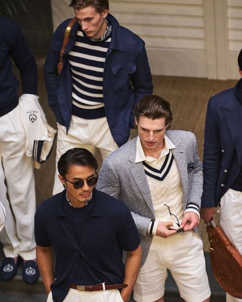 Ralph Lauren (@ralphlauren) • Instagram photos and videos Golf Style Men, Parisian Wardrobe, Gentlemen Style, Preppy Man, Blazers For Men Casual, Guy Fits, Preppy Mens Fashion, Preppy Men, Ralph Lauren Menswear