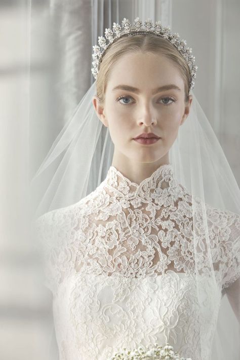 Designer Feature: Sareh Nouri Fall 2023 | The Wedding Guys Fall 2023 Wedding, Budget Friendly Wedding Dresses, Sareh Nouri Wedding Dress, 2023 Wedding Dresses, Sareh Nouri Bridal, Sleek Low Bun, A Line Ball Gown, Sareh Nouri, Exclusive Gowns