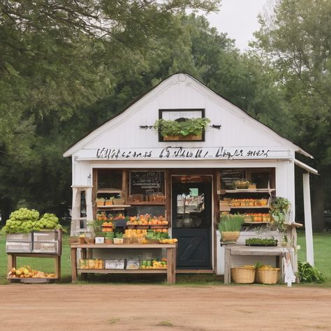 9 Homestead Farmstand Ideas (with Pictures) - Gardening Olivia Farm Stand Ideas Farmers' Market, Farm Stand Display Ideas, Cute Farm Stand Ideas, Small Farm Store Ideas, Farmstand Aesthetic, Homestead Business Ideas, Farm Market Aesthetic, Farm Stand Shed, What To Sell At A Farmers Market