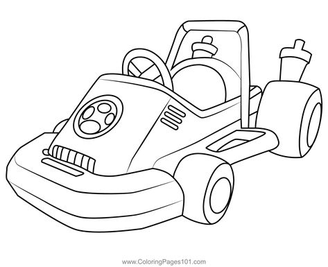 Toad Kart Mario Kart Coloring Page Mario Kart Drawing, Mario Kart Coloring Pages, Mario Kart, Car Stuff, Go Kart, Toad, Colouring Pages, Free Kids, Printable Coloring Pages