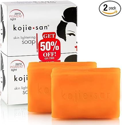 Kojie San Skin Lightening Kojic Acid Soap 135g, 2 Pack by Kojie San Brightening Soap, Kojie San, Skin Lightening Soap, Kojic Acid Soap, Quick Yoga, Smooth Glowing Skin, Japanese Wine, Prime Skin, Turmeric Soap