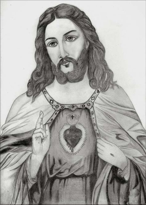 17+ Jesus Pencil Drawing Check more at https://drawingwow.com/17-jesus-pencil-drawing/ Jesus Pencil Drawing, Jesus Christ Drawing, Jesus Sketch, Jesus Art Drawing, Cross Drawing, Christian Drawings, Pencil Drawing Images, Jesus Drawings, Pencil Sketch Images