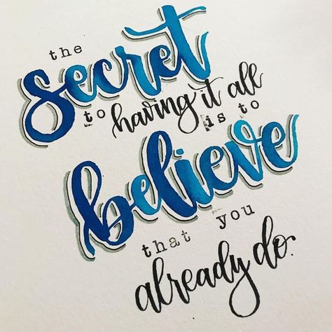 Handlettering Creative Lettering Quotes, Lettering Quotes Handwritten, Quotes Calligraphy, Calligraphy Doodles, Handlettering Quotes, Hand Lettering Inspiration, Hand Lettering Fonts, Calligraphy Quotes, Hand Lettering Quotes