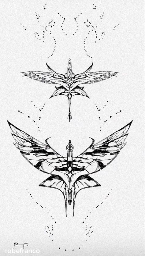 Avatar Dragons Pandora, Navi Avatar Tattoo, Avatar 2 Tattoo Ideas, Avatar Tattoo The Way Of Water, Avatar Back Tattoo, Avatar Tattoo Navi, Avatar Navi Tattoo Ideas, Avatar Pandora Tattoo Ideas, Ikran Avatar Drawing