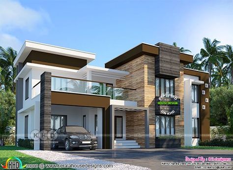 Box type 4 bedroom box model home 3000 sq-ft Box Building Architecture, 3000 Sq Ft House Plans Modern, 3000 Sq Ft House Plans, House Structure, Small House Design Architecture, Modern Elevation, Modern Villas, Kawasaki Bikes, House Facades