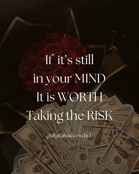 If having your own Business on Social Media still have in your mind, let me push you to the RISK It’s time to LEVEL UP and stop delaying your BIG dream You can be your own BOSS, and work anywhere you want No more excuses in 2024, GIRLS. That’s enough for many years Now you have to be serious about what is your plan in the next 5-10 years? If you really wanted start a Digital Business to sell digital products on Social such a long time, but you are so scared to take risk. Ok, go back your... Ok Go, Work Anywhere, No More Excuses, Be Serious, Own Boss, Take Risks, Your Own Business, Be Your Own Boss, Own Business