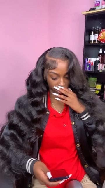 Beach Waves Hair, Quick Weaves, Frontal Wig Hairstyles, Waves Hair, Birthday Hairstyles, Beach Wave Hair, Beach Wave, Protective Hairstyles Braids, Frontal Hairstyles